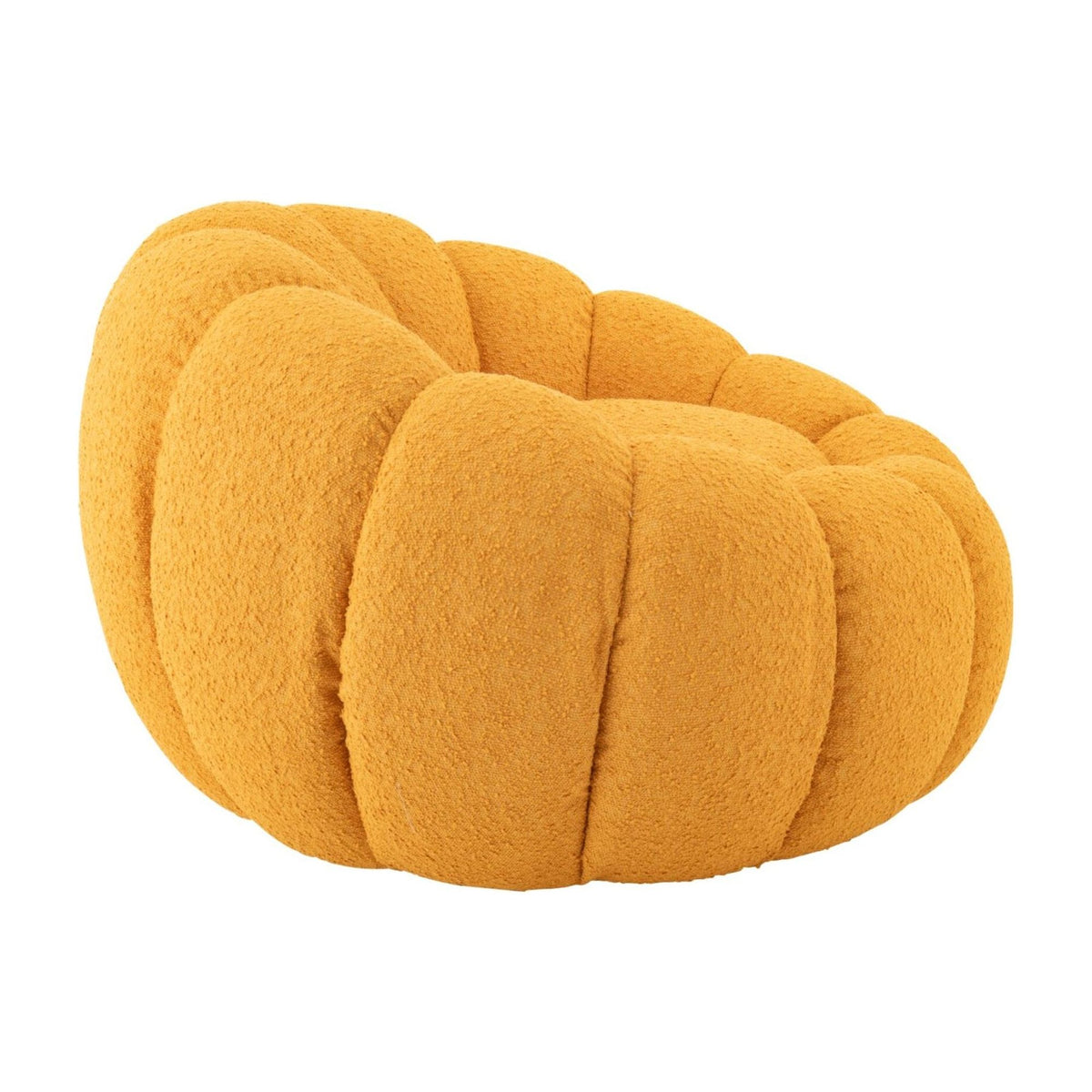 Sillón Flower Espuma Amarillo Mostaza J-Line