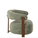 Fauteuil Schuim Olijfgroen J-Line