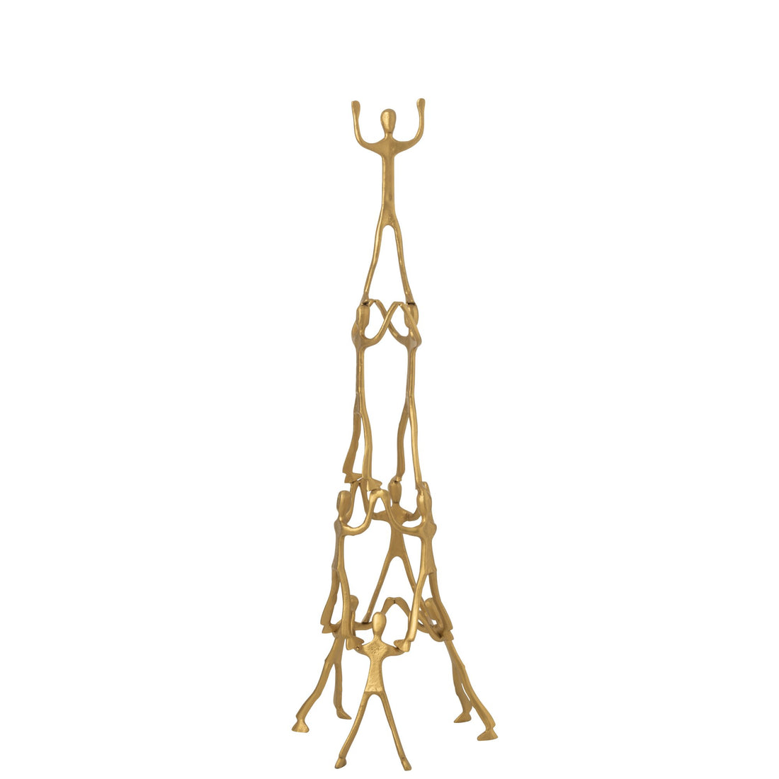 Figura Tower Aluminio Dorado H147cm J-Line