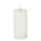 Kaars Led Wit Medium - LED Kaars - J-Line - livinglovely.nl