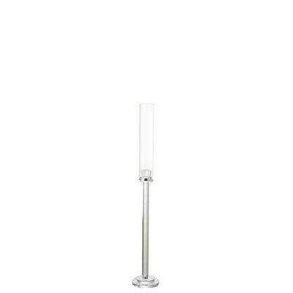 Portavelas Moira Vidrio Transparente Pequeño H80cm J-Line