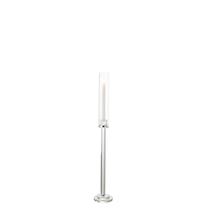Portavelas Moira Vidrio Transparente Pequeño H80cm J-Line