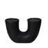 Kaarshouder Zwart 23x9x16cm 1 + 1 Gratis - Kandelaar - Living Lovely - livinglovely.nl