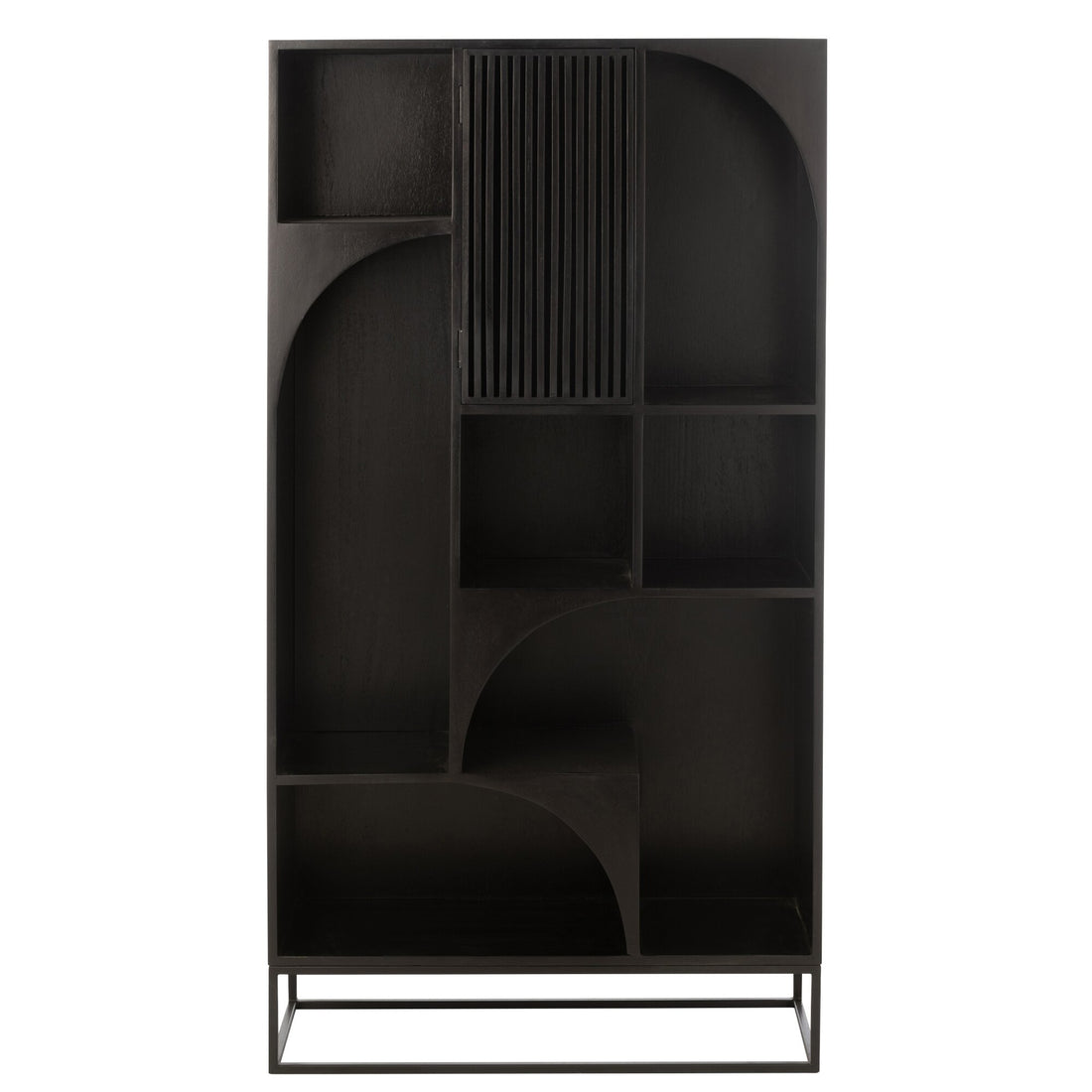 Armario Mode Madera de Mango/MDF Negro J-Line
