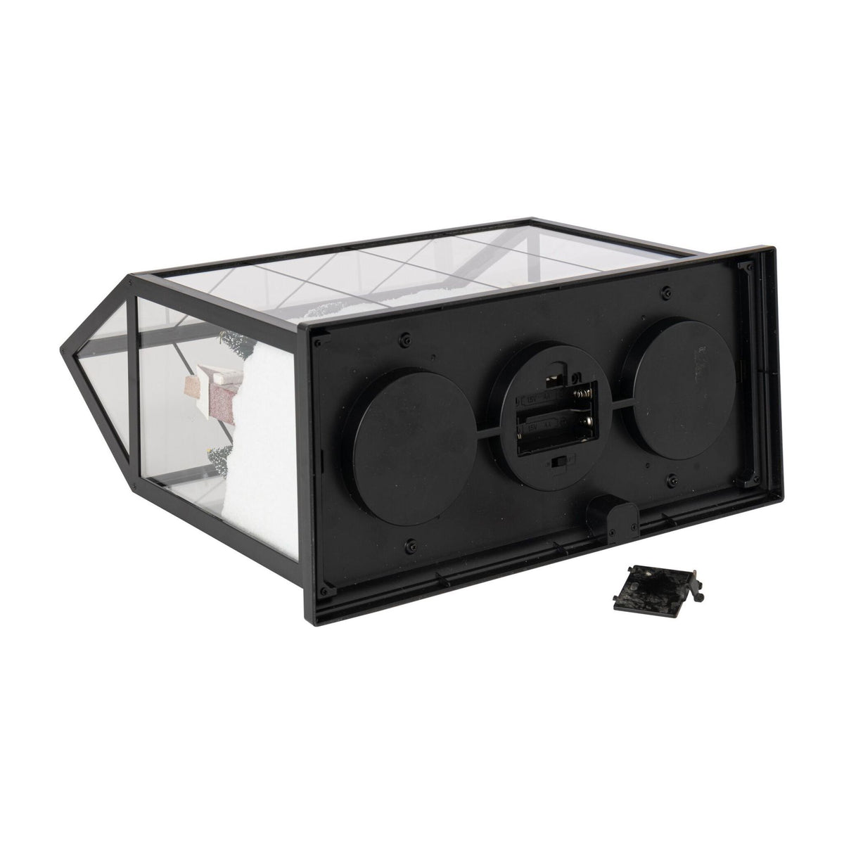 Pueblo navideño de vidrio LED multicolor Large J-Line