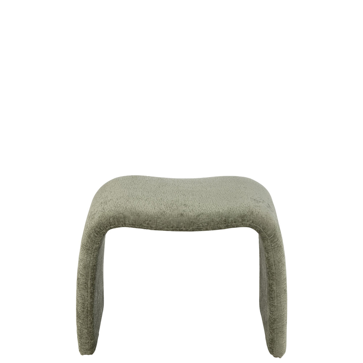 Taburete N Shape Textil Verde Menta J-Line