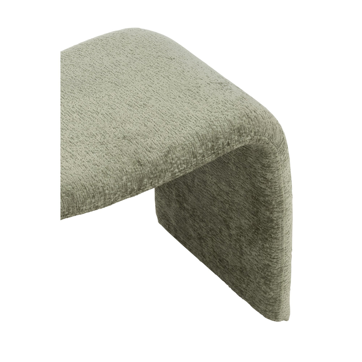 Taburete N Shape Textil Verde Menta J-Line