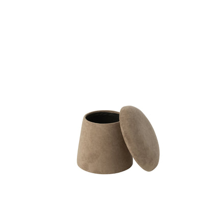 Taburete Hongo MDF Beige Pequeño J-Line