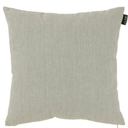 Kussen Outdoor Polyethyleen Grijs - Outdoor kussen - J-Line - livinglovely.nl