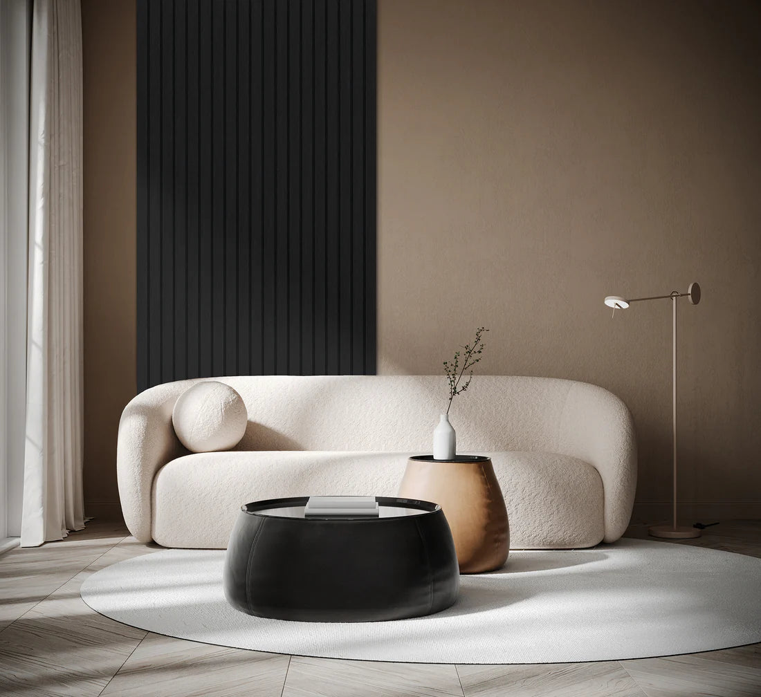 Lamelio Wandpaneel - Roca Onyx Black - Lamelio - Lamelio - livinglovely.nl