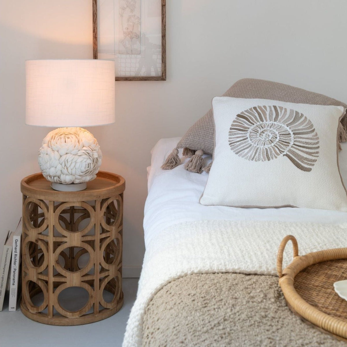 Lamp Schelp Wit Small J-Line