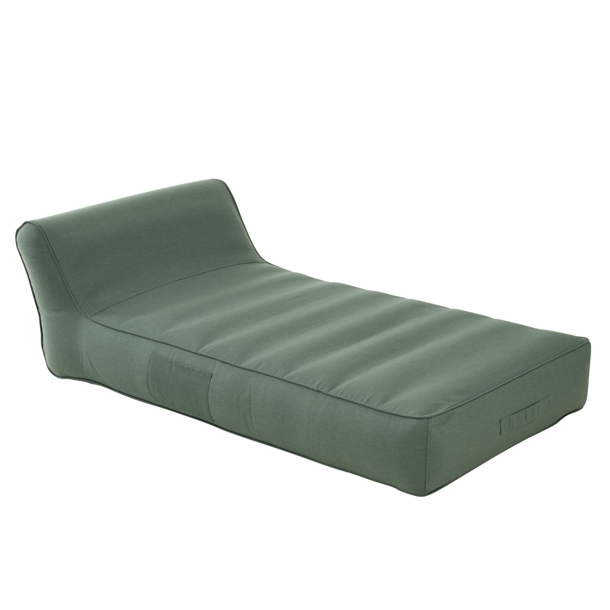 Colchón para tumbona Helene de polipropileno verde J-Line