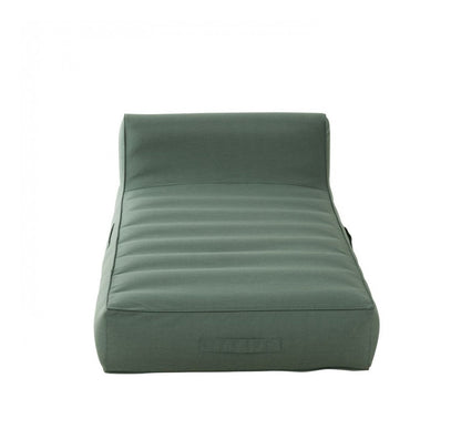 Colchón para tumbona Helene de polipropileno verde J-Line