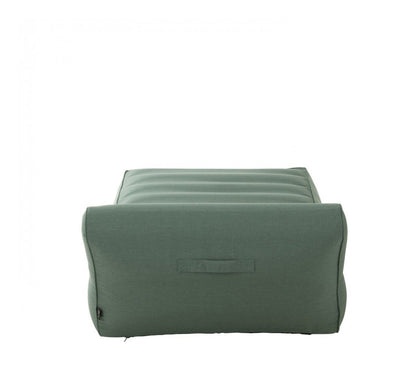 Colchón para tumbona Helene de polipropileno verde J-Line