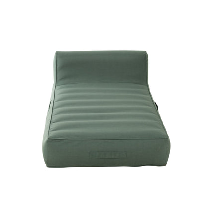 Colchón para tumbona Helene de polipropileno verde J-Line