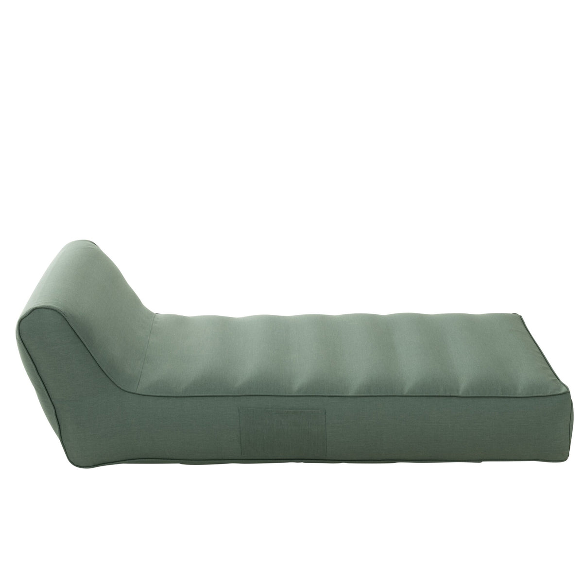 Colchón para tumbona Helene de polipropileno verde J-Line