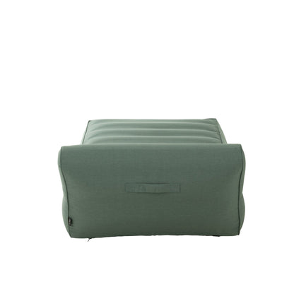 Colchón para tumbona Helene de polipropileno verde J-Line