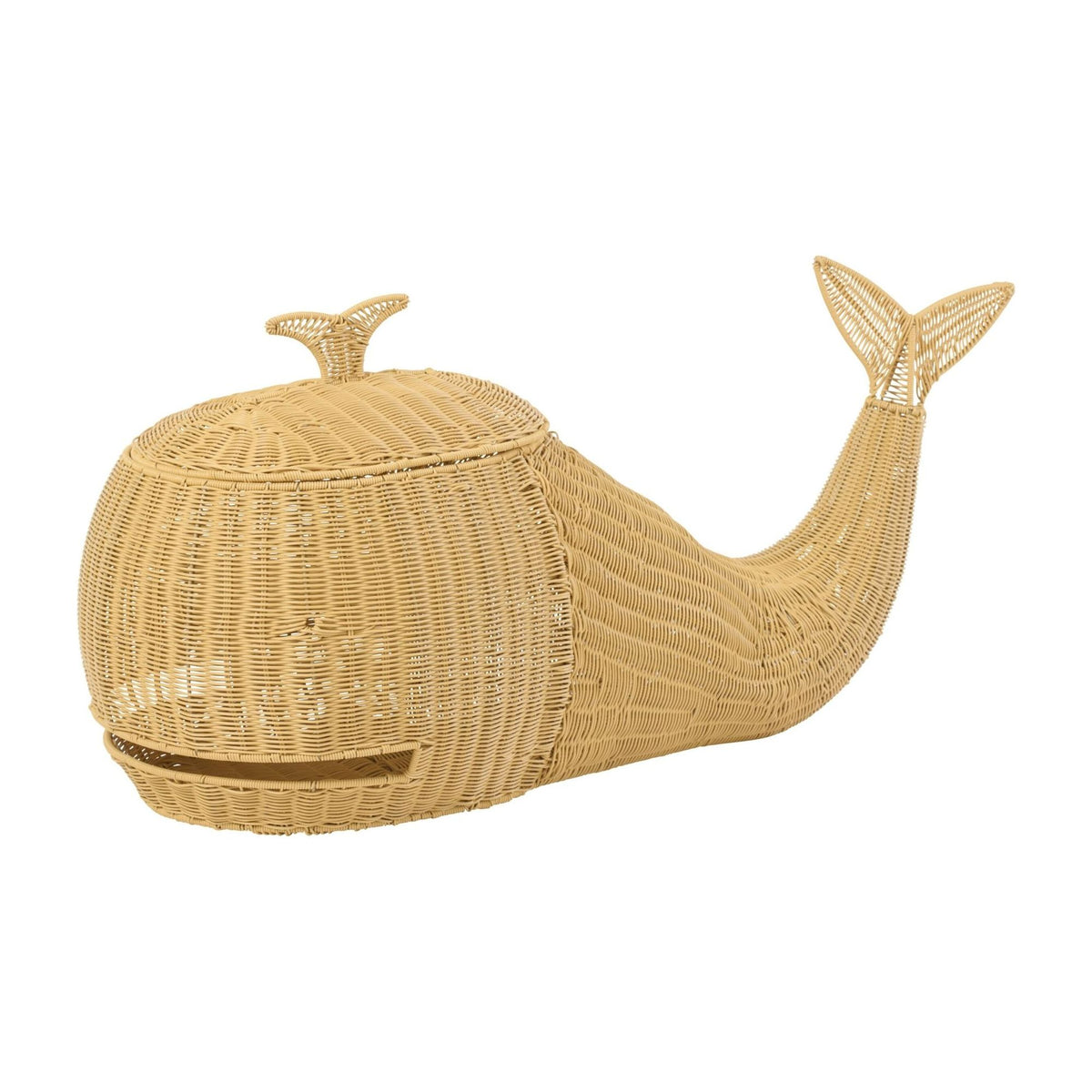 Cesta Ballena Plástico Natural J-Line