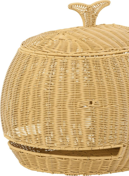 Cesta Ballena Plástico Natural J-Line