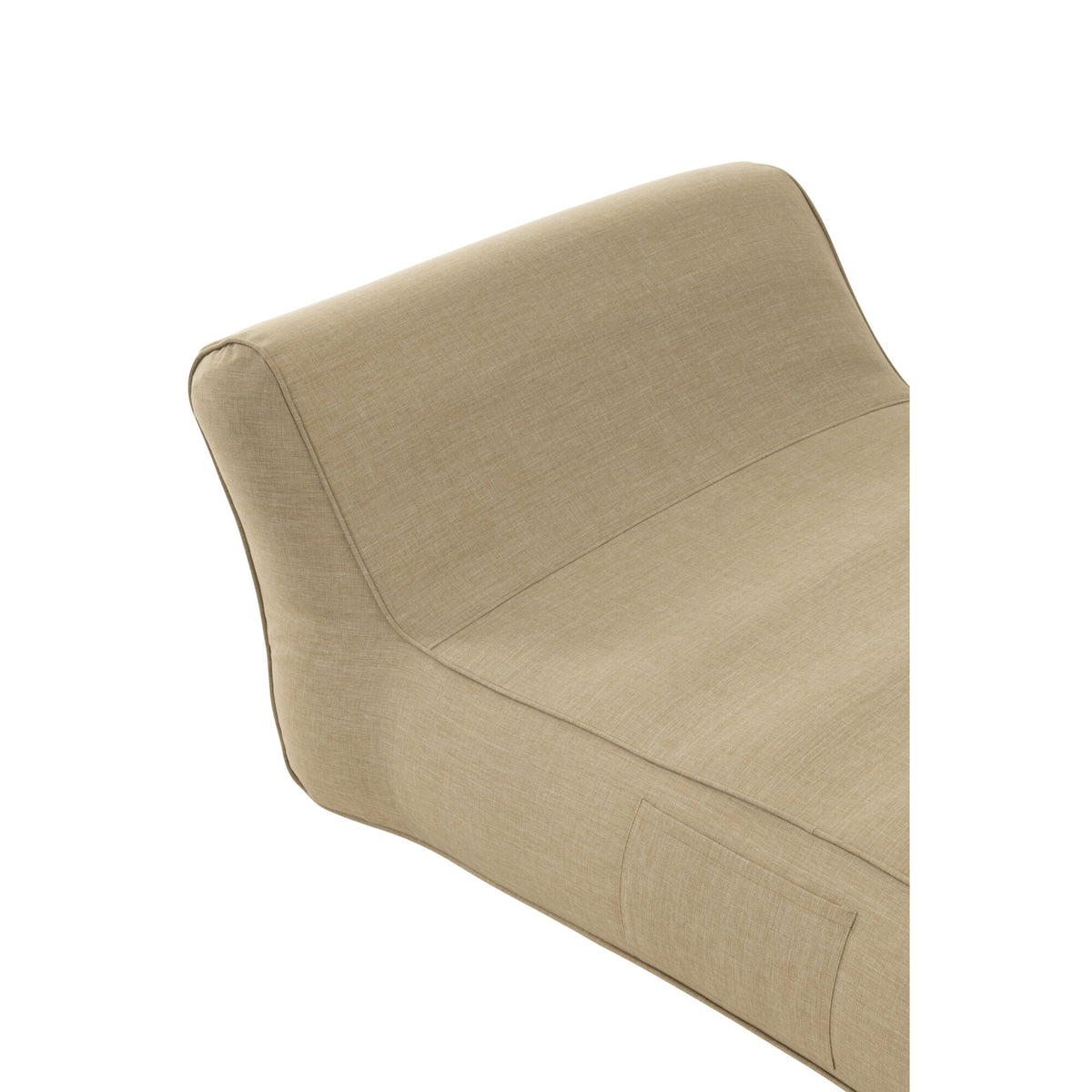 Colchoneta Helene de polipropileno beige J-Line