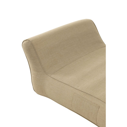 Colchoneta Helene de polipropileno beige J-Line