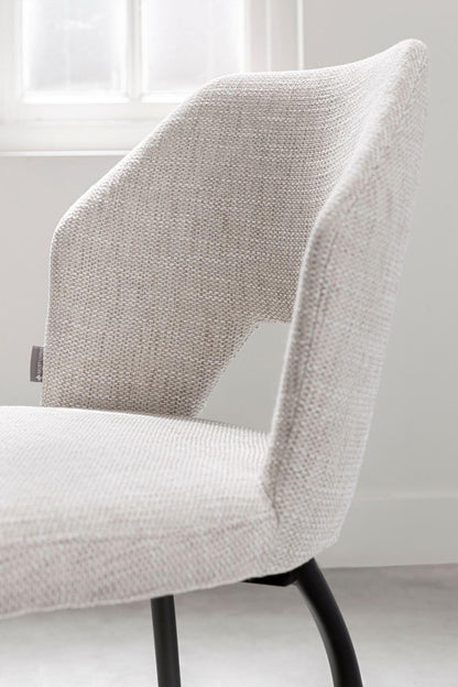 Must Living Eetkamerstoel Bloom Polaris Naturel - Eetkamerstoel - MUST Living - livinglovely.nl