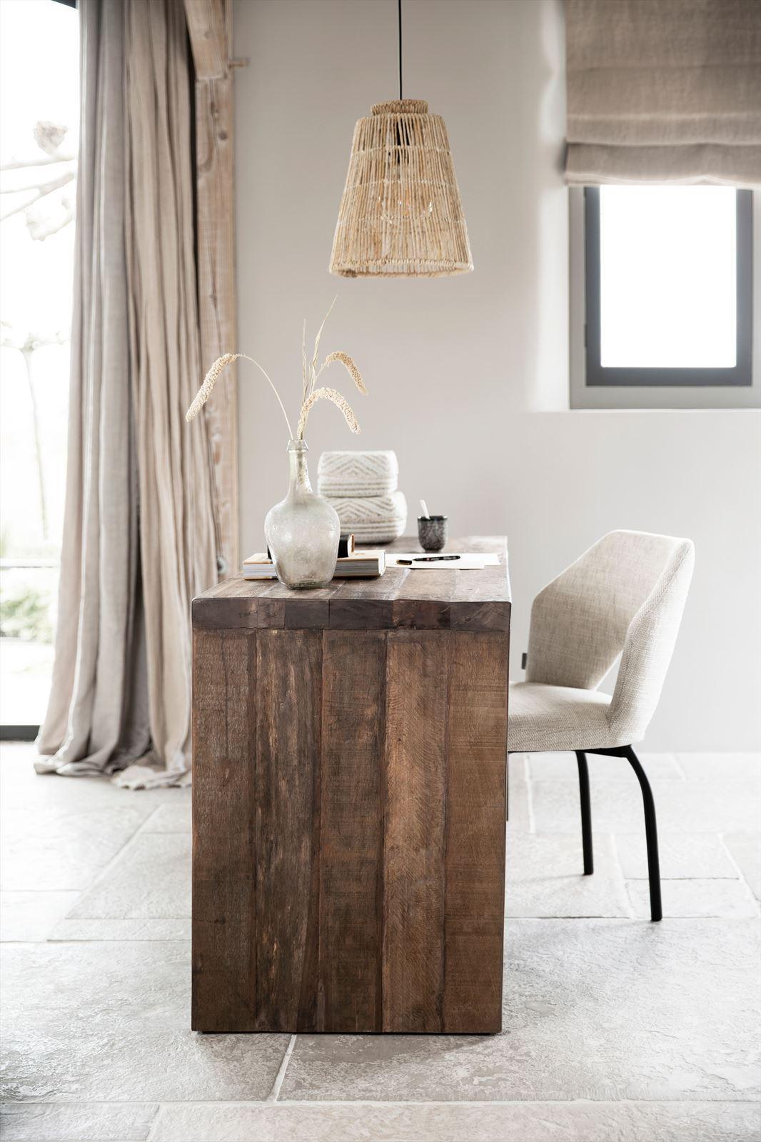 Must Living Eetkamerstoel Bloom Polaris Naturel - Eetkamerstoel - MUST Living - livinglovely.nl
