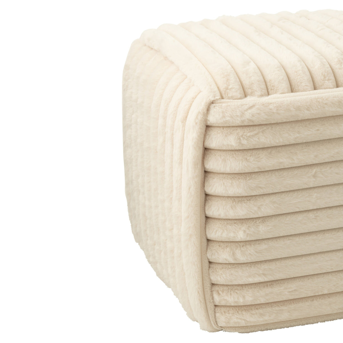Pufacanalé MDF beige J-Line