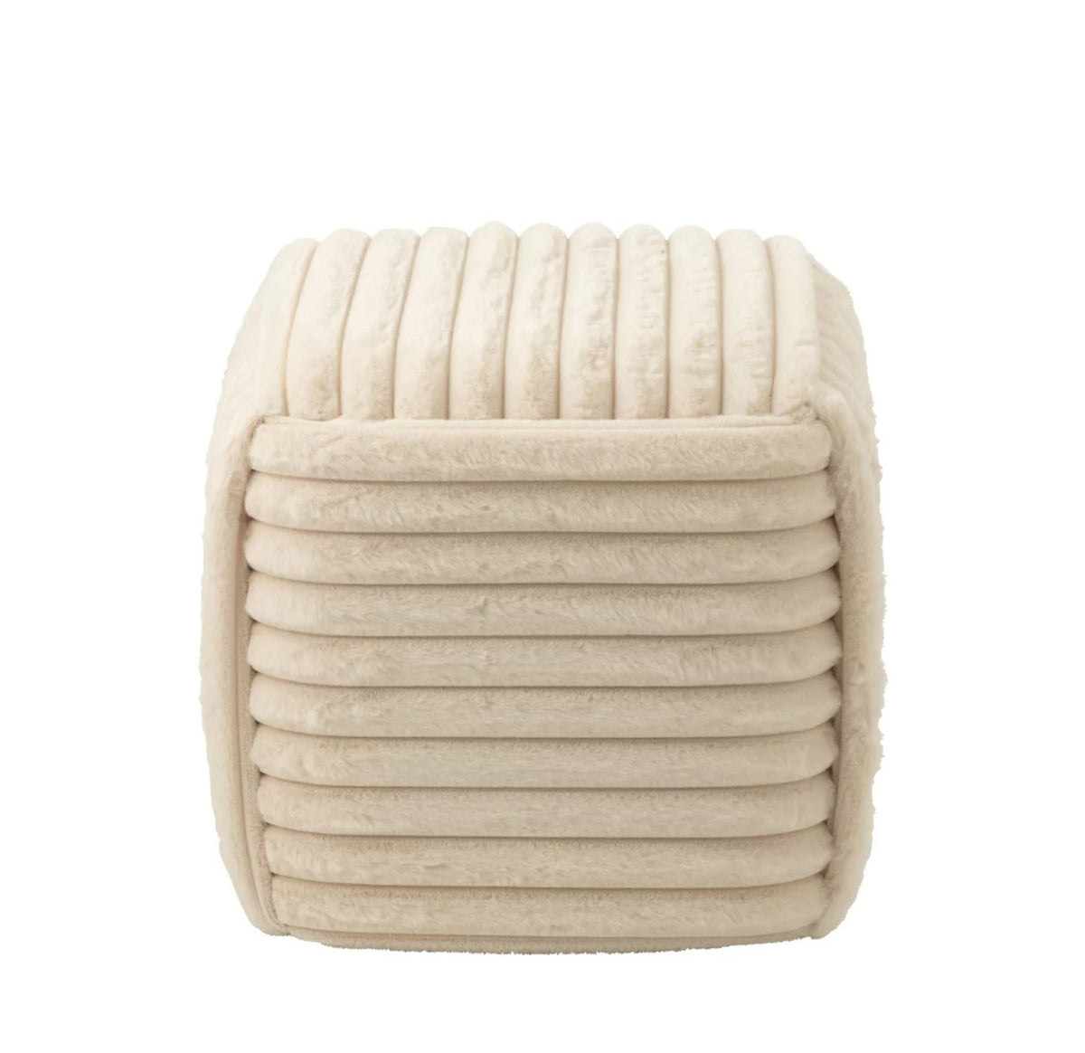 Pufacanalé MDF beige J-Line
