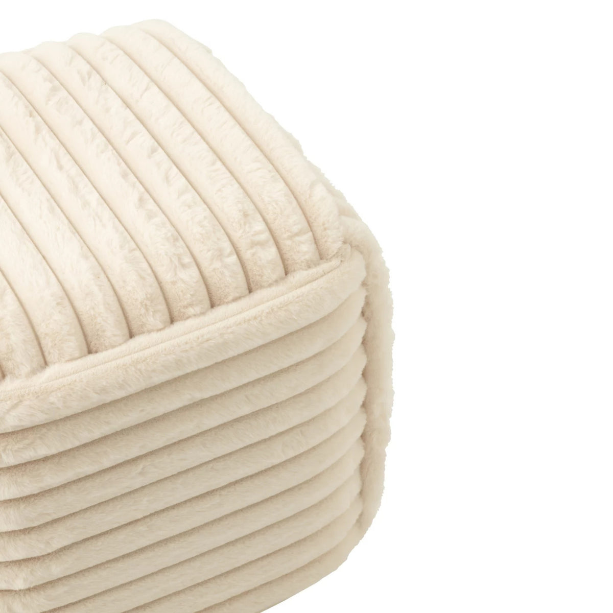 Pufacanalé MDF beige J-Line
