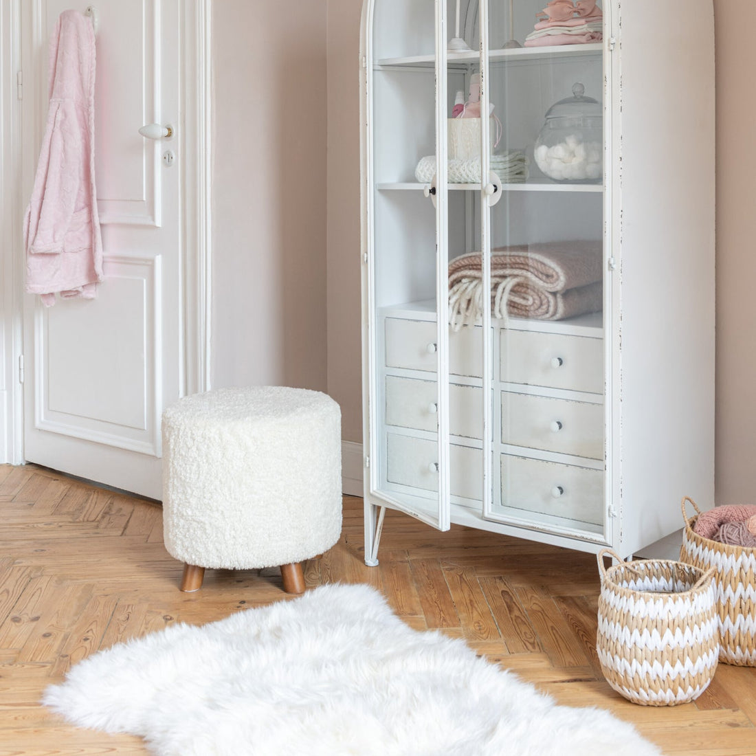 Puf Oveja Blanco J-Line