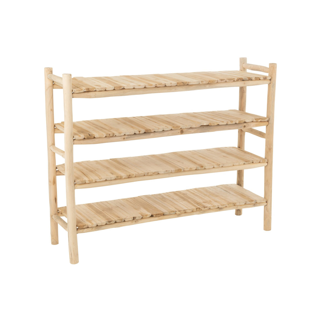 Estantería Ranch de madera de teca natural J-Line