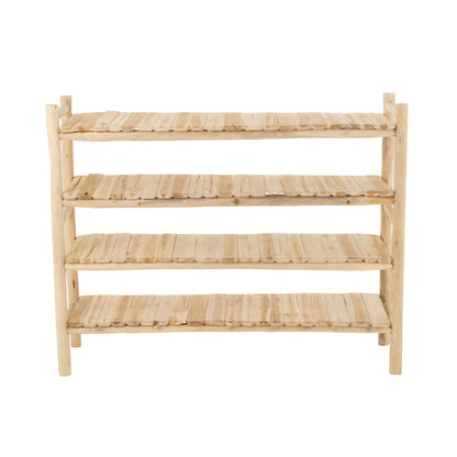 Estantería Ranch de madera de teca natural J-Line