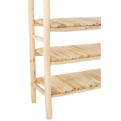 Estantería Ranch de madera de teca natural J-Line
