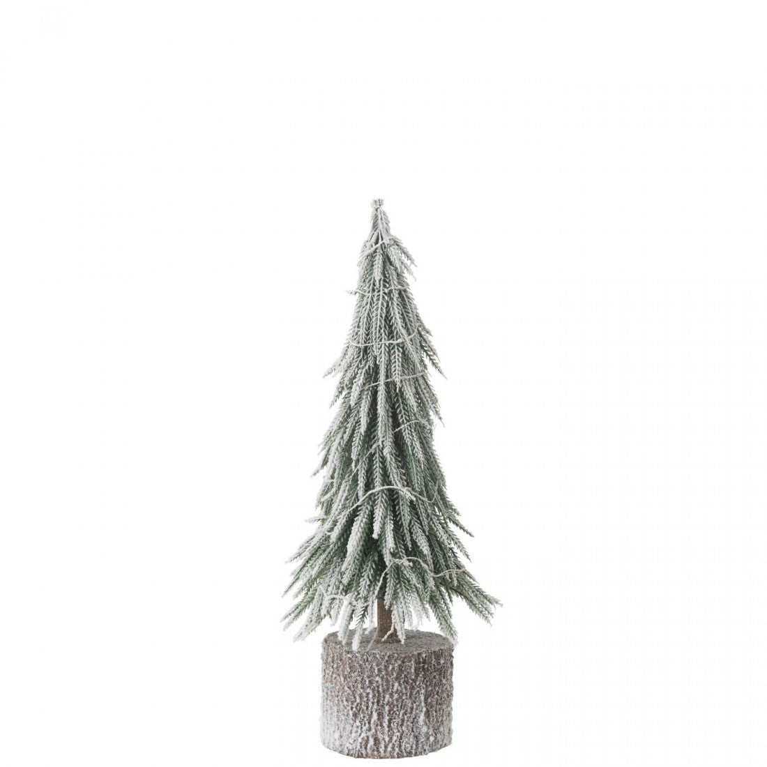 Árbol de Navidad A+LED Nieve Artificial Verde Mediano H45cm J-Line