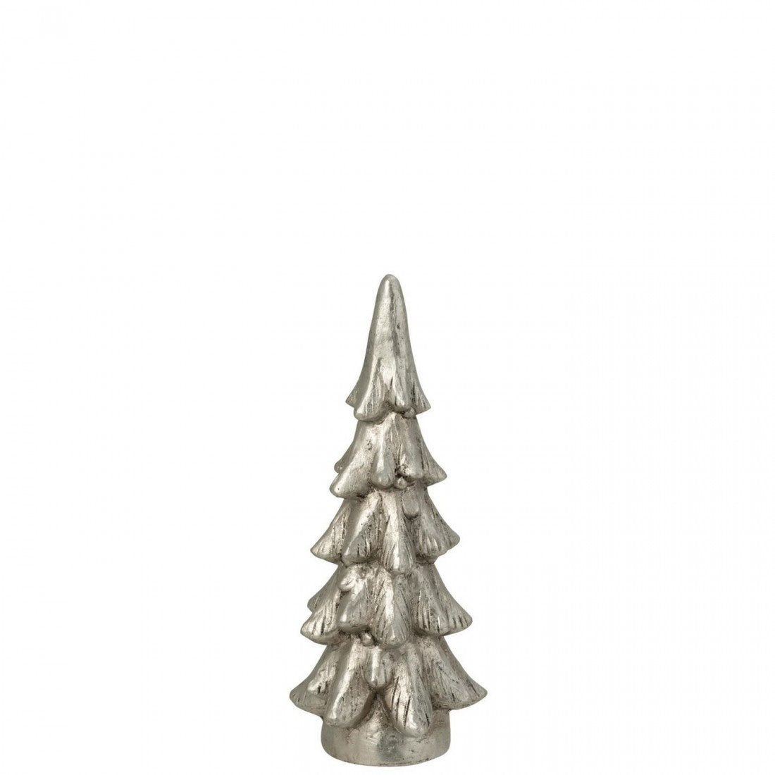 Base redonda para árbol de Navidad, magnesio, color plateado, pequeña, J-Line