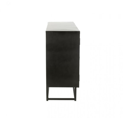 Aparador Shanil Madera/Hierro Negro J-Line