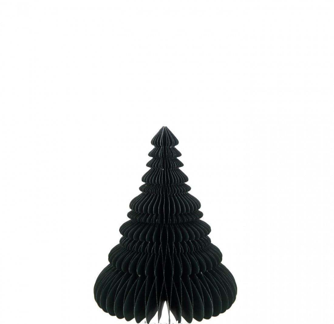 Árbol de Navidad Plegable de Papel Verde Set de 2 J-Line