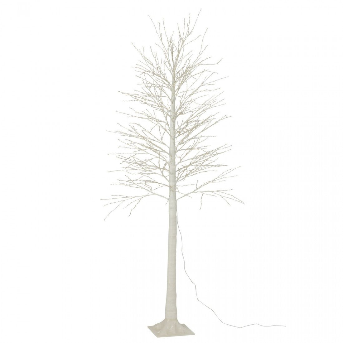 Árbol de Navidad 3000 LED Plástico Blanco Grande H210cm J-Line