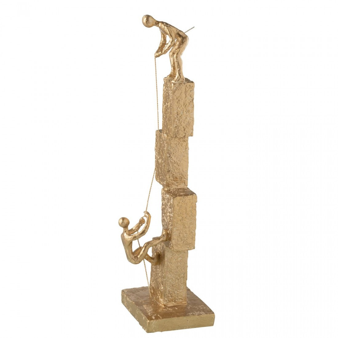 Figuras Escalada Moderna Resina Dorada J-Line