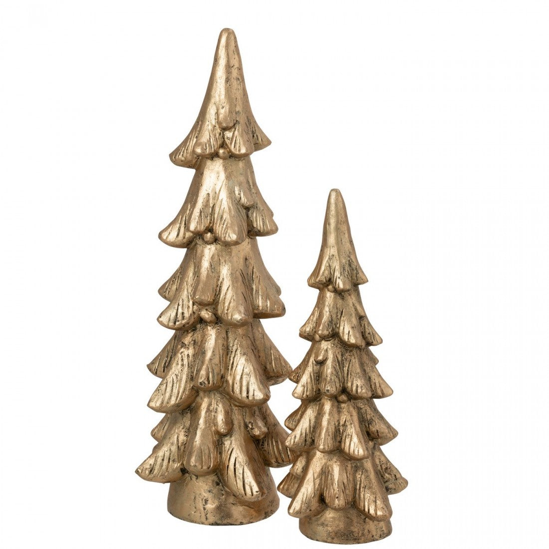 Base redonda para árbol de Navidad, color dorado, de magnesio, H74 cm, grande J-Line