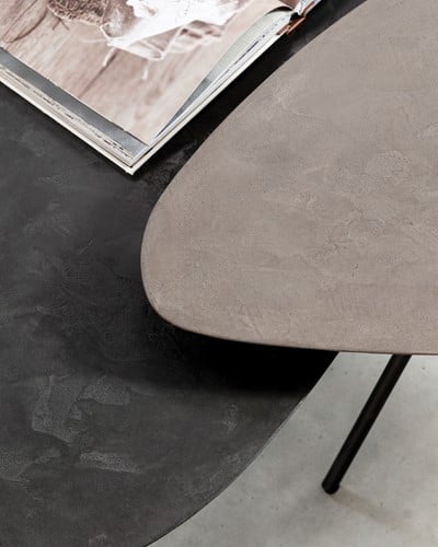 DTP Home Mesa de centro Scala Plectro Earth Set de 2