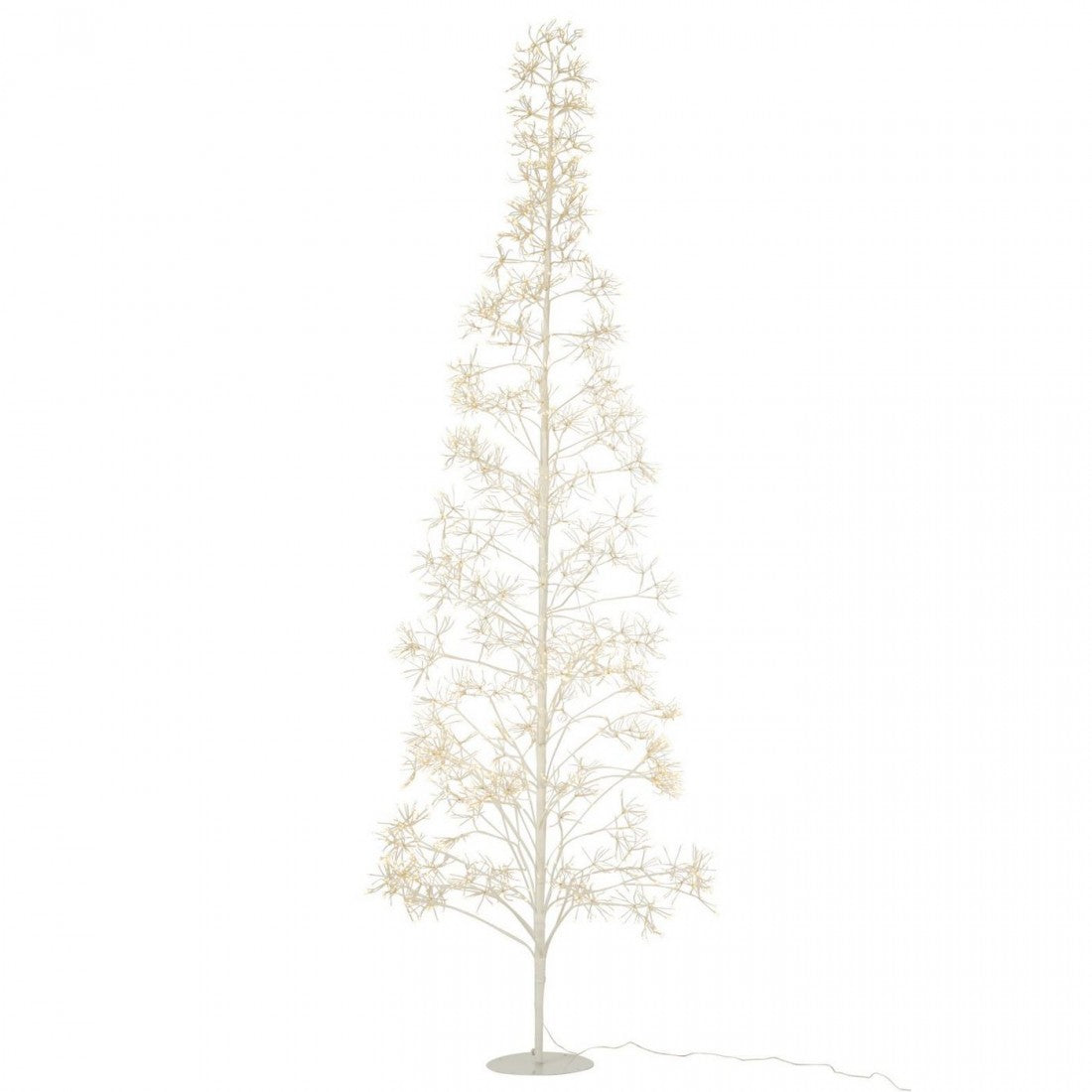 Árbol de Navidad 3000 LED Metal Blanco Grande H240cm J-Line