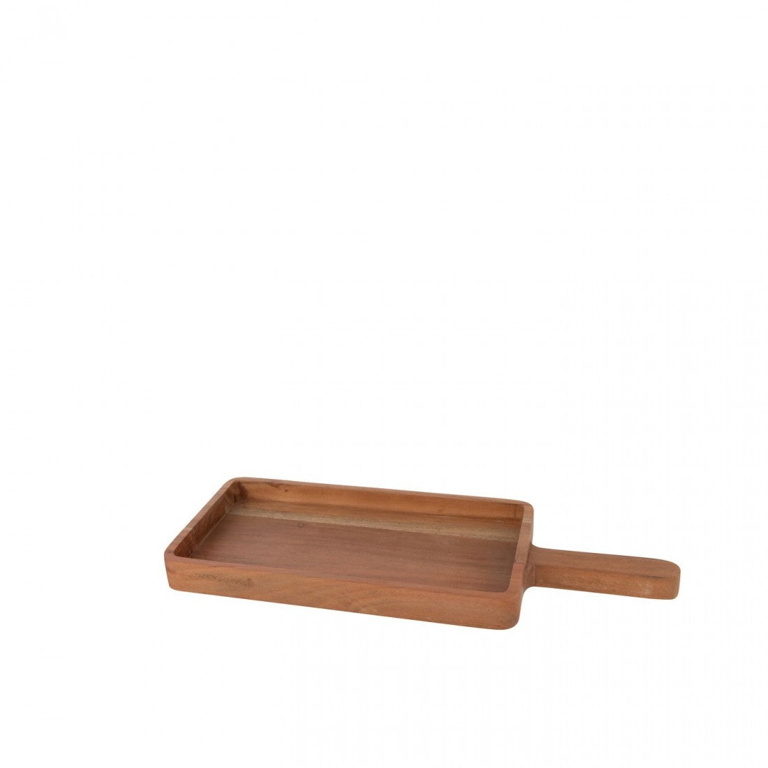 Tabla de servir rectangular de madera de acacia natural pequeña J-Line