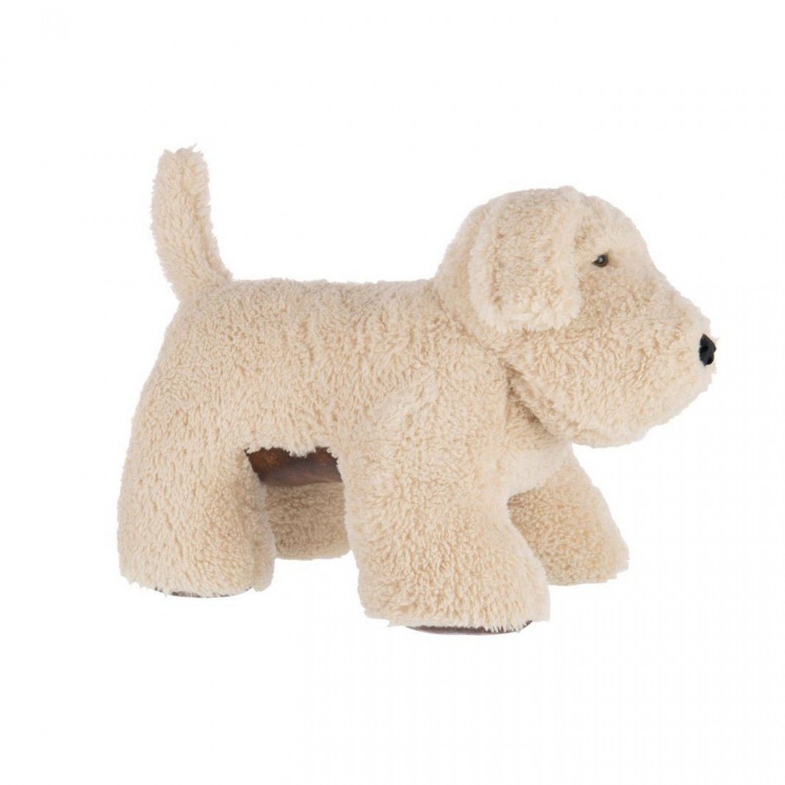 Tope de puerta para perro de poliéster beige claro J-Line