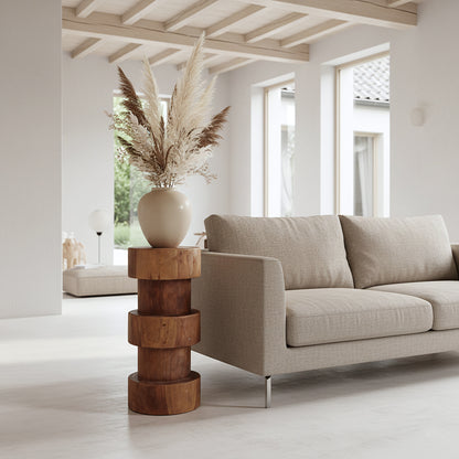 Taburete de bar Forma Totoma natural Raw Materials