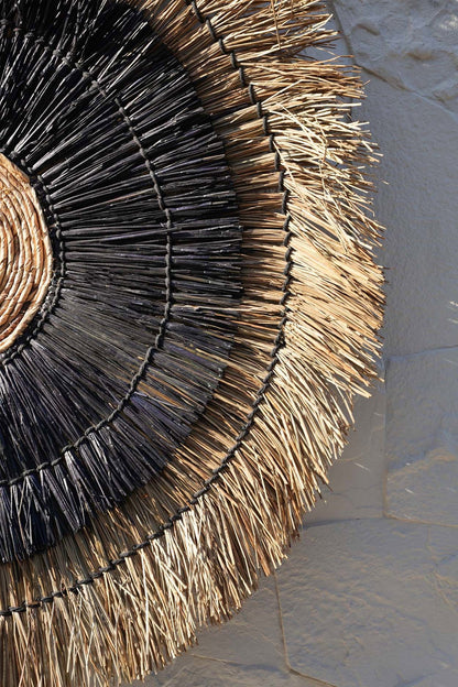 La decoración de pared Amazonia - Negro natural Bazar Bizar