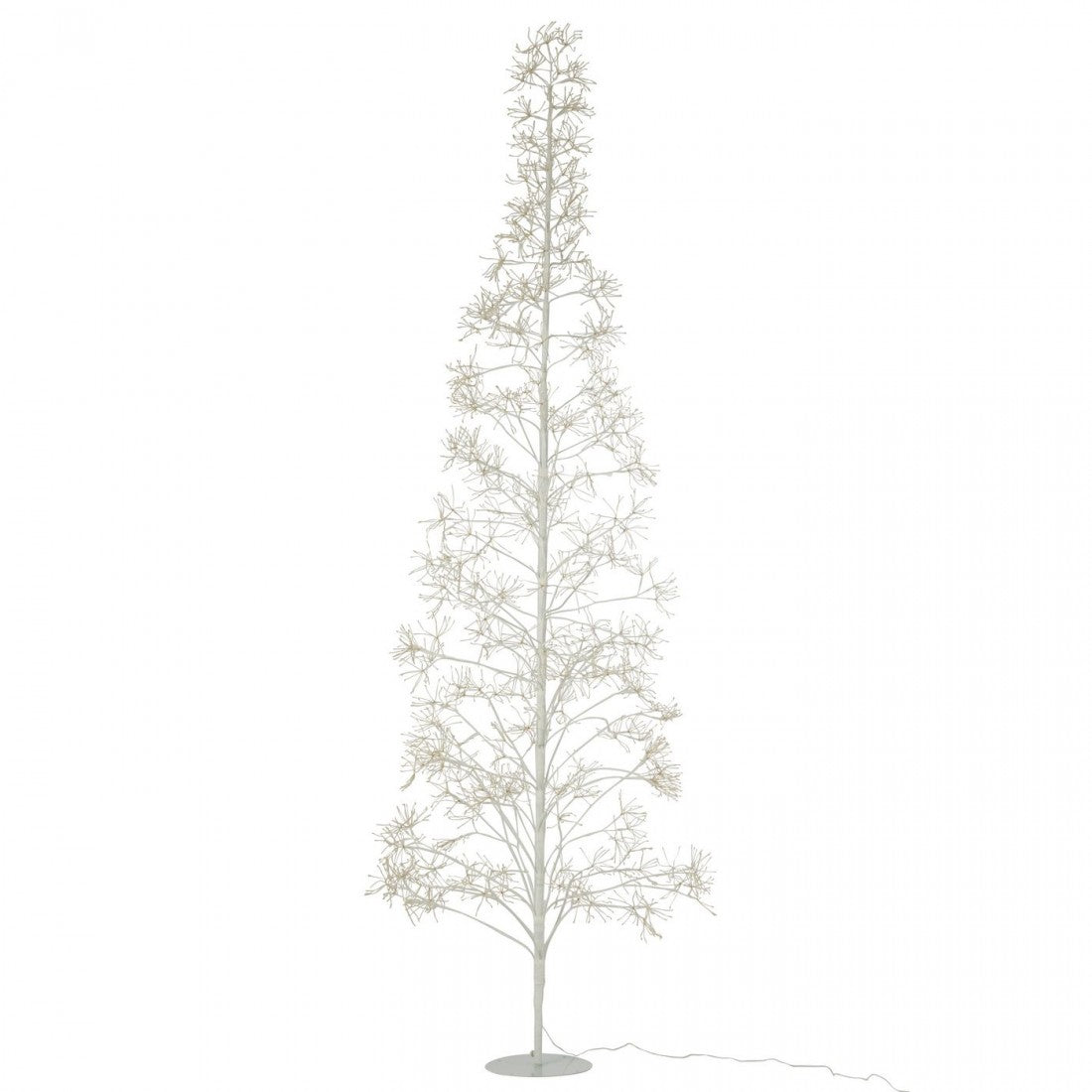Árbol de Navidad 3000 LED Metal Blanco Grande H240cm J-Line