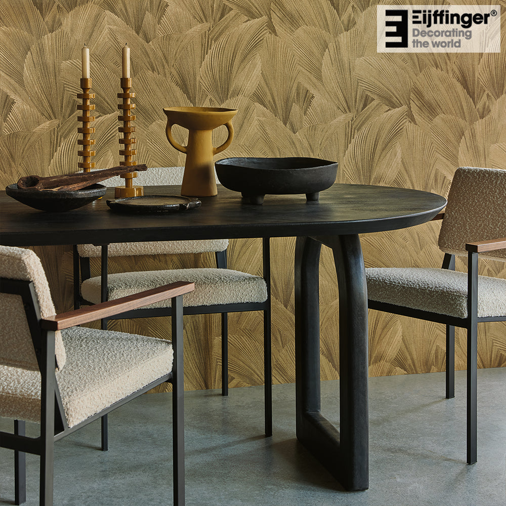 Mesa de comedor Bullnose Mix Negro 200cm Raw Materials
