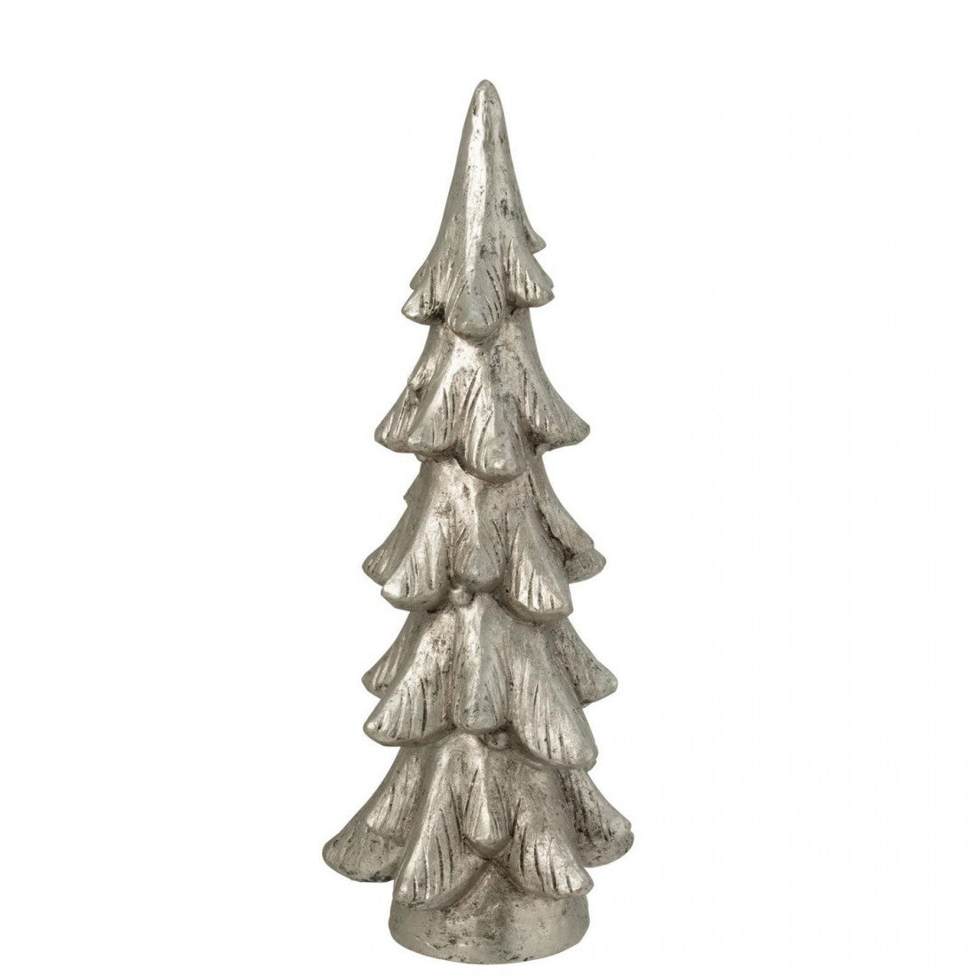 Árbol de Navidad sobre Pie de Magnesio Color Plata Grande J-Line